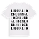 Lunnaliden ordlek t-shirt