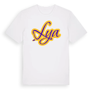 Lya baseball t-shirt – ekologisk bomull t-shirt från Pinshirt