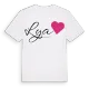 Lya hjärta t-shirt