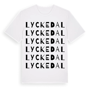 Lyckedal ordlek t-shirt – ekologisk bomull t-shirt från Pinshirt
