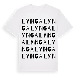 Lynga ordlek t-shirt – ekologisk bomull t-shirt från Pinshirt