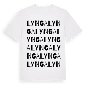 Lynga ordlek t-shirt – ekologisk bomull t-shirt från Pinshirt