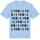 Blue Soul t-shirt med Lynga ordlek t-shirt