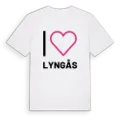 Jag älskar Lyngås t-shirt stort tryck