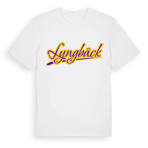 Lyngbäck baseball t-shirt – ekologisk bomull t-shirt från Pinshirt