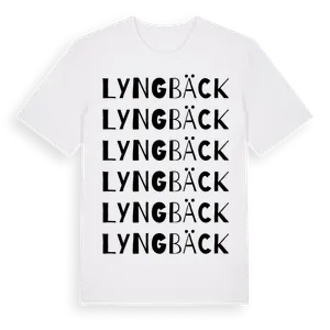Lyngbäck ordlek t-shirt – ekologisk bomull t-shirt från Pinshirt