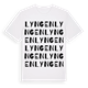 Lyngen ordlek t-shirt