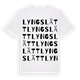 Lyngslätt ordlek t-shirt