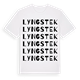 Lyngstek ordlek t-shirt