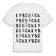 Lysebäck ordlek t-shirt