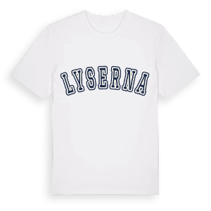 Lyserna college t-shirt – ekologisk bomull t-shirt från Pinshirt