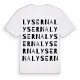 Lyserna ordlek t-shirt