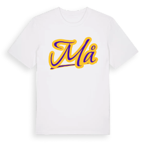 Må baseball t-shirt – ekologisk bomull t-shirt från Pinshirt