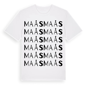 Maås ordlek t-shirt – ekologisk bomull t-shirt från Pinshirt