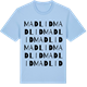 Blue Soul t-shirt med Madlid ordlek t-shirt