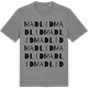 Mid Heather Gray t-shirt med Madlid ordlek t-shirt
