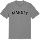 Mid Heather Gray t-shirt med Mahult böjd t-shirt