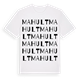 Mahult ordlek t-shirt