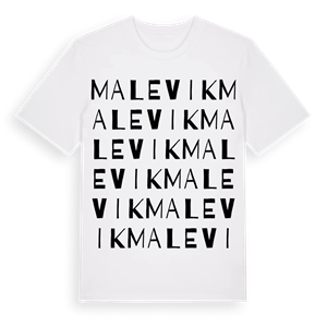 Malevik ordlek t-shirt – ekologisk bomull t-shirt från Pinshirt