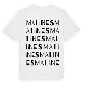 Malines ordlek t-shirt – ekologisk bomull t-shirt från Pinshirt