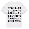 Månagärde ordlek t-shirt