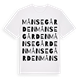 Månsegården ordlek t-shirt