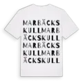 Marbäckskull ordlek t-shirt