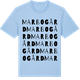 Blue Soul t-shirt med Marbogård ordlek t-shirt