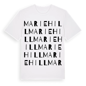 Mariehill ordlek t-shirt – ekologisk bomull t-shirt från Pinshirt