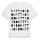 Måttagård ordlek t-shirt