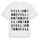 Mellangärde ordlek t-shirt