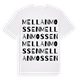 Mellanmossen ordlek t-shirt