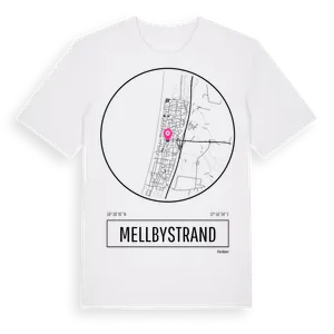 Mellbystrand t-shirt – ekologisk bomull t-shirt från Pinshirt