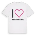 Jag älskar Mellomgärde t-shirt stort tryck