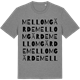 Mid Heather Gray t-shirt med Mellomgärde ordlek t-shirt