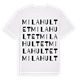 Milahultet ordlek t-shirt
