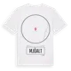 White t-shirt med Mjöalt t-shirt