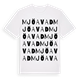Mjöavad ordlek t-shirt