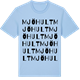 Blue Soul t-shirt med Mjöhult ordlek t-shirt