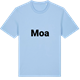 Blue Soul t-shirt med Moa fetstil t-shirt