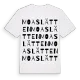 Moaslätten ordlek t-shirt