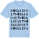 Blue Soul t-shirt med Möcklehult ordlek t-shirt
