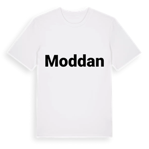 Moddan fetstil t-shirt – ekologisk bomull t-shirt från Pinshirt