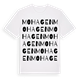 Mohagen ordlek t-shirt