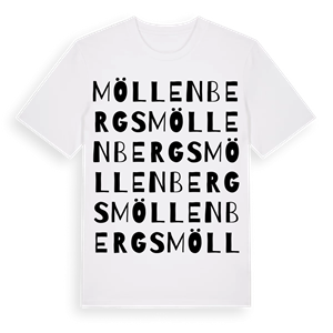 Möllenbergs ordlek t-shirt – ekologisk bomull t-shirt från Pinshirt