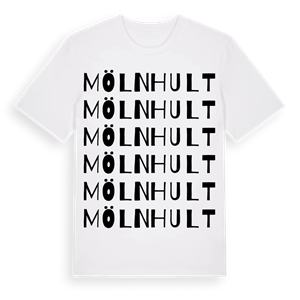 Mölnhult ordlek t-shirt – ekologisk bomull t-shirt från Pinshirt