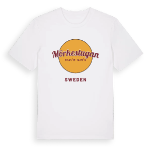 Mörkestugan cirkel t-shirt – ekologisk bomull t-shirt från Pinshirt
