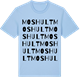 Blue Soul t-shirt med Moshult ordlek t-shirt