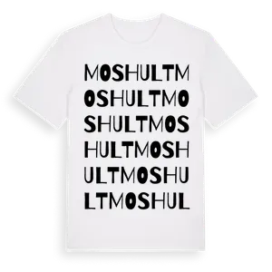 Moshult ordlek t-shirt – ekologisk bomull t-shirt från Pinshirt
