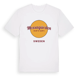 Mossagården cirkel t-shirt – ekologisk bomull t-shirt från Pinshirt